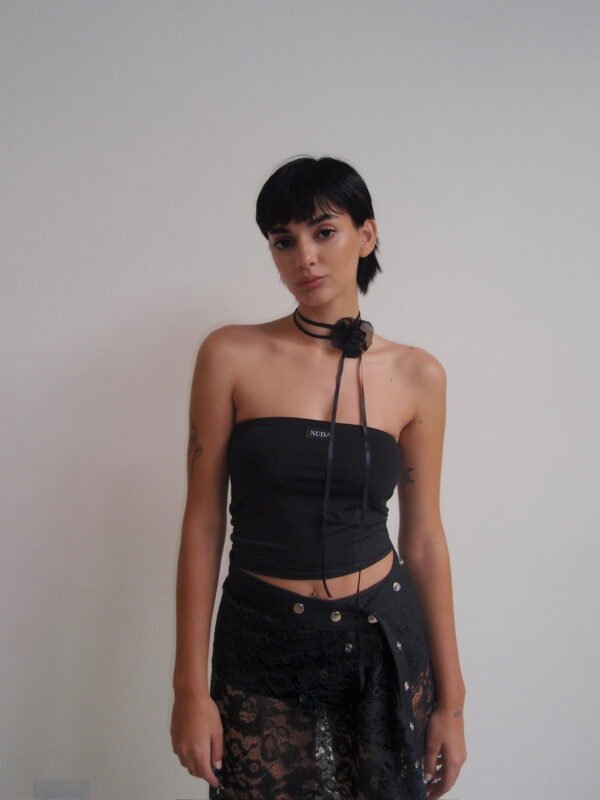 COLLAR/PIN ELVIRA NEGRO - Imagen 2