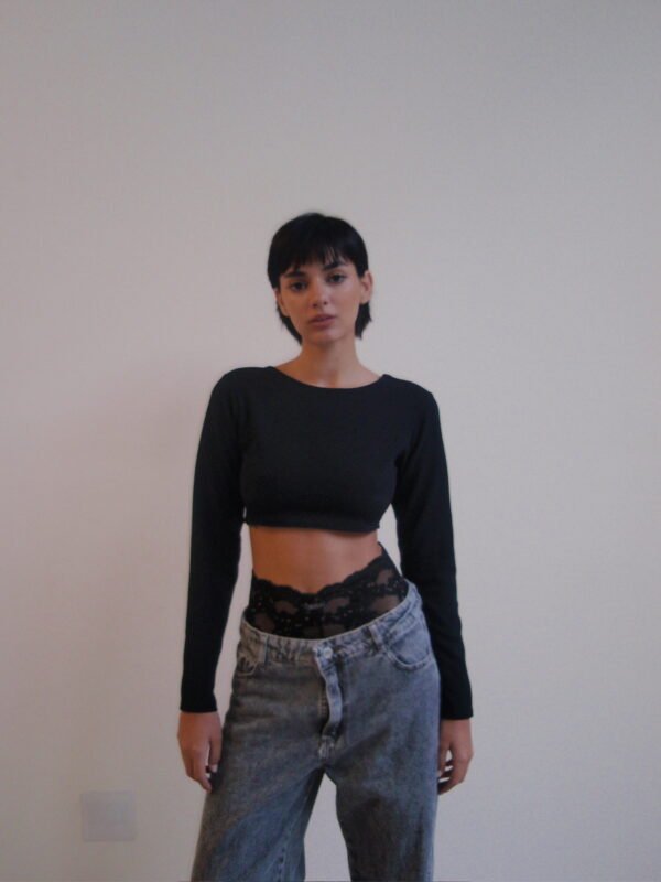 TOP MATILDA NEGRO - Imagen 4